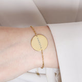 GRAVURE BRACELET HEUREUSE